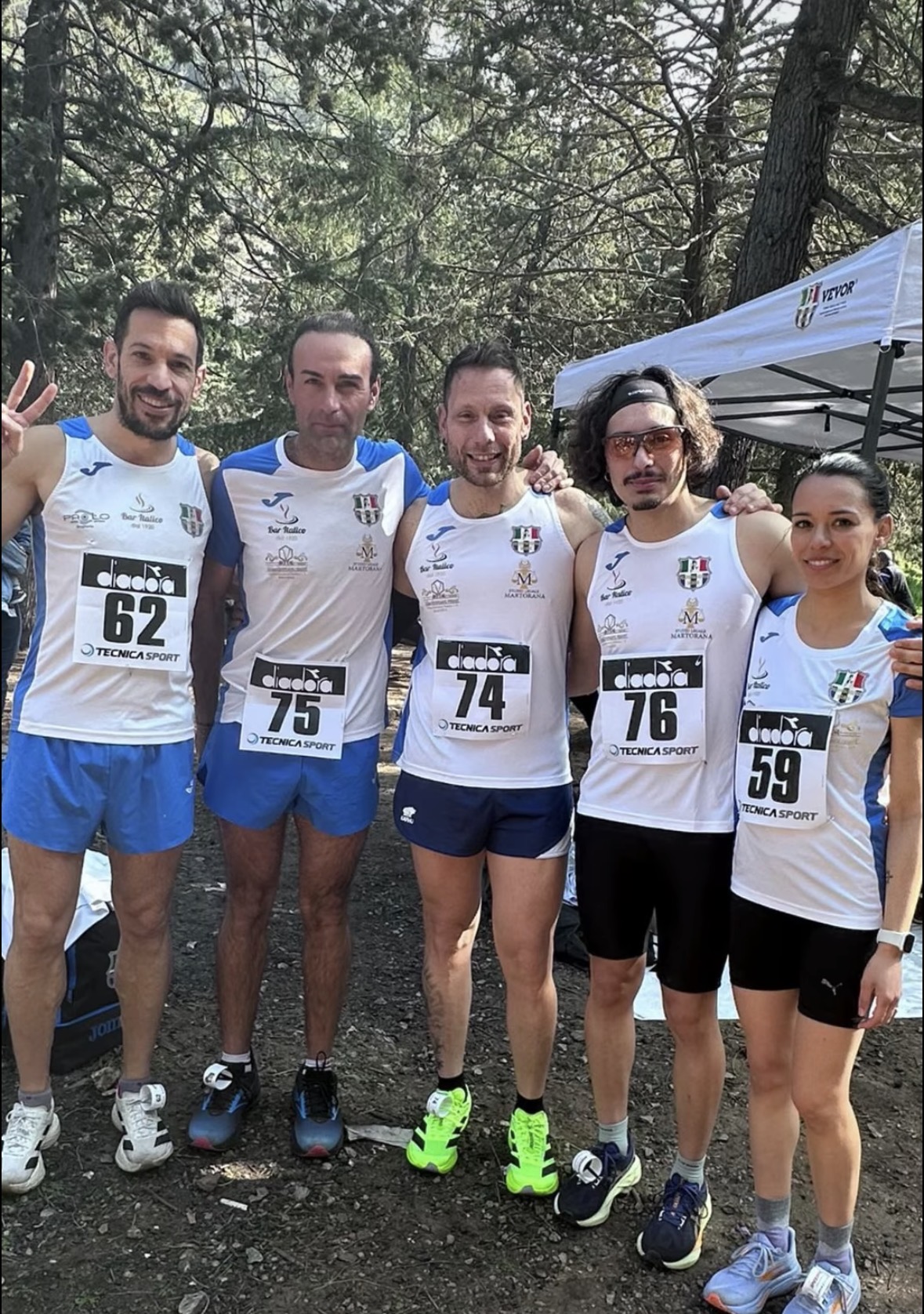 Atletica Bagheria - Gruppo ragazzi che alleno gara Cross