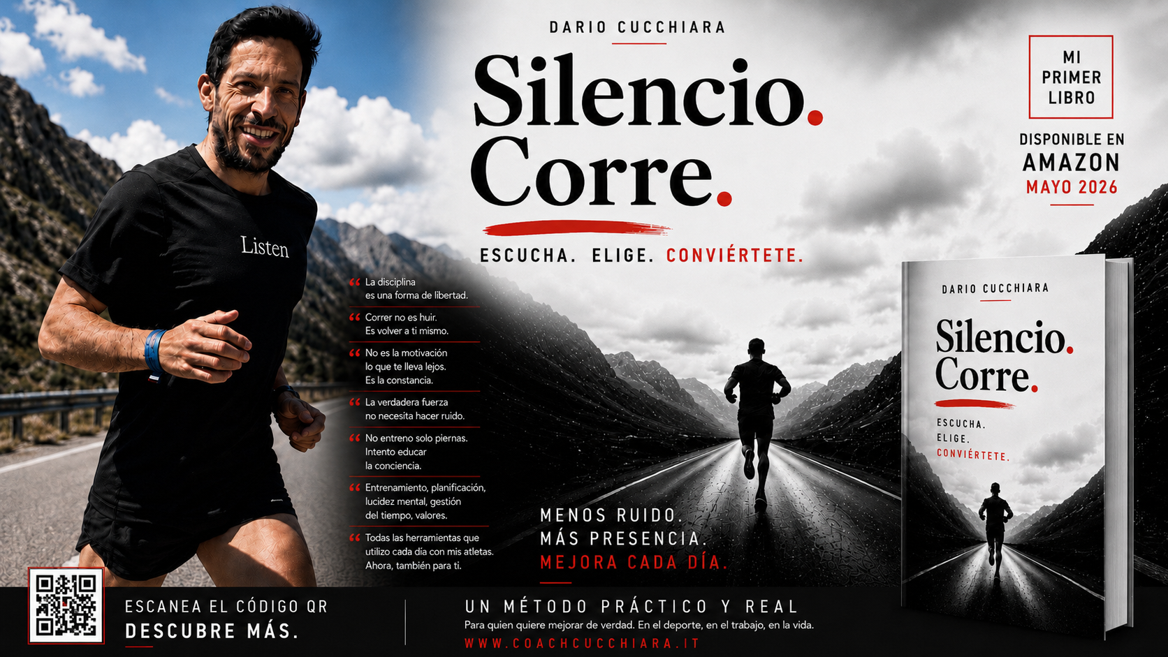Portada del libro Silence Run de Dario Cucchiara